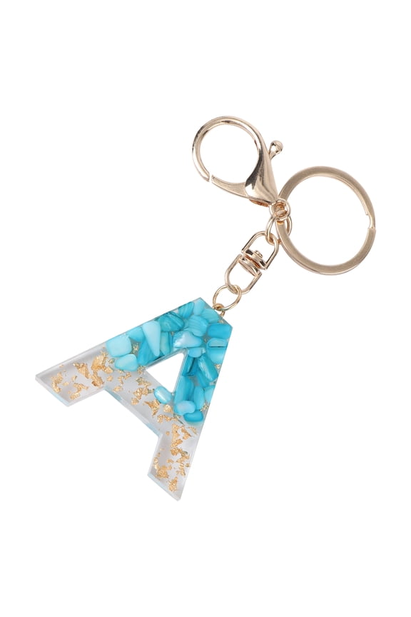 letter charm keychain Keychain Pendant Alphabet Design Metal 1 Pc Decoration for Families