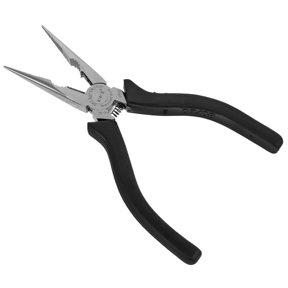 HOMEMAXS Hand Tools 1Pcs Long Nose Pliers Electrician Repair Shop Use 6.29 x 2.75 x 0.51 in