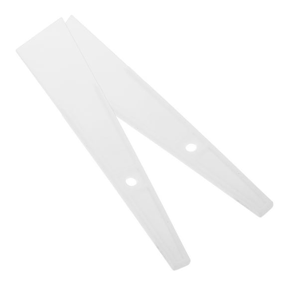 HOMEMAXS Handheld Glue Spreader for Decoration with Plastic Material White Color 2pcs