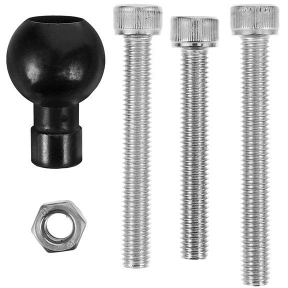 HOMEMAXS Handlebars Motorcycle Phone Holder 7.00X2.20X2.20CM Black