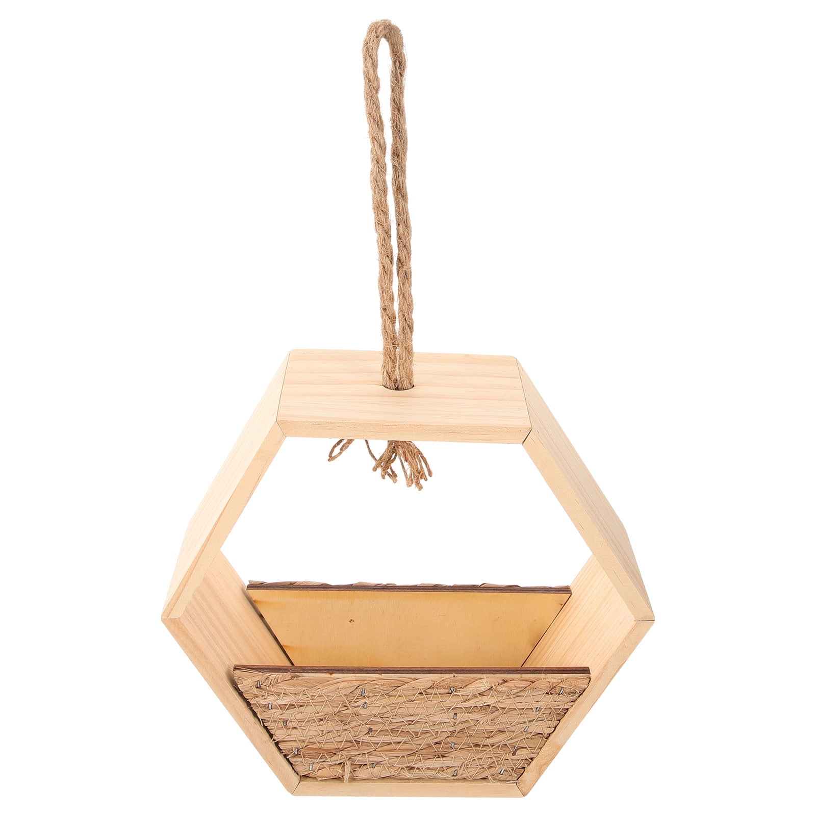 HOMEMAXS Hanging Planter Basket Tilted Flower Pots Farmhouse Wall Stand ...
