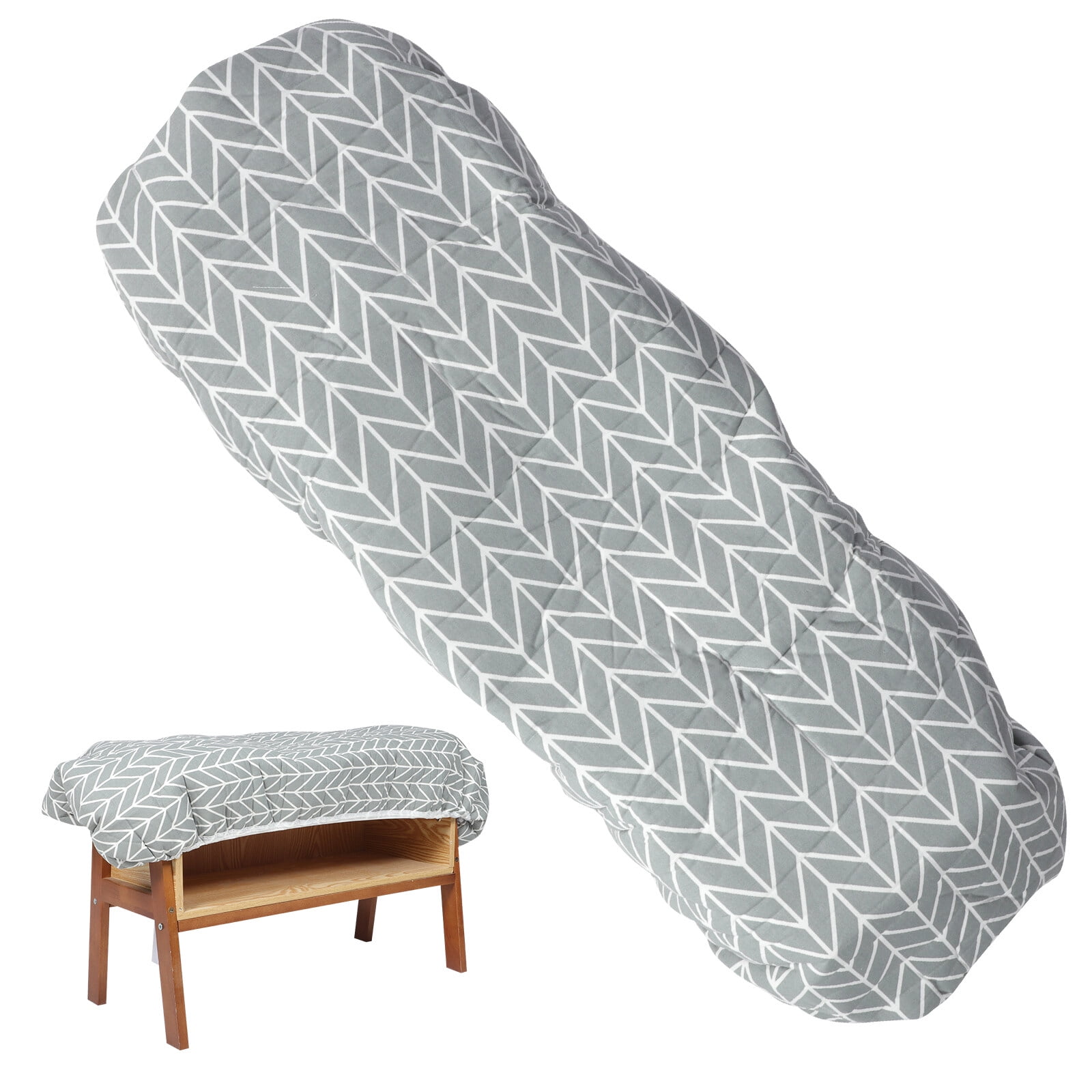 HOMEMAXS Heat Resistant Cotton Fabric Ironing Board Cover Simple Design