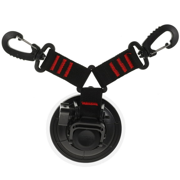 HOMEMAXS Heavy Duty Double Head Suction Cup Hooks For Car Tent Camping Awning Home Kitchen And Dog Tie Down Anchor For Outdoor And Indoor Activities