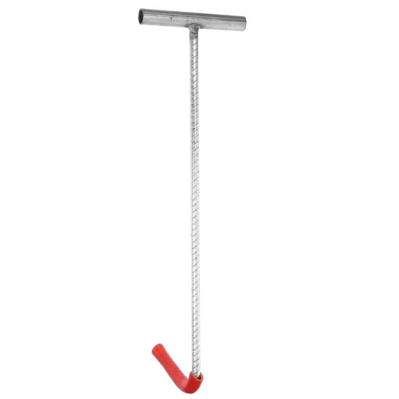 HOMEMAXS Heavy Duty Tempered Glass Lifting Hook T-Handle Cargo Hook Tool Handle Hook Lifting Tool Heavy Duty Hook For Cargo Glass Lift Moving Tool Thicken Glass Lifting Tool