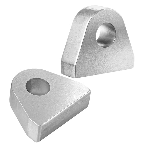 HOMEMAXS Heavy Duty Welded Bracket U Ring Shackle Mount for Hydraulic Buckets and Truck Bumpers Durable High Strength Easy to Install