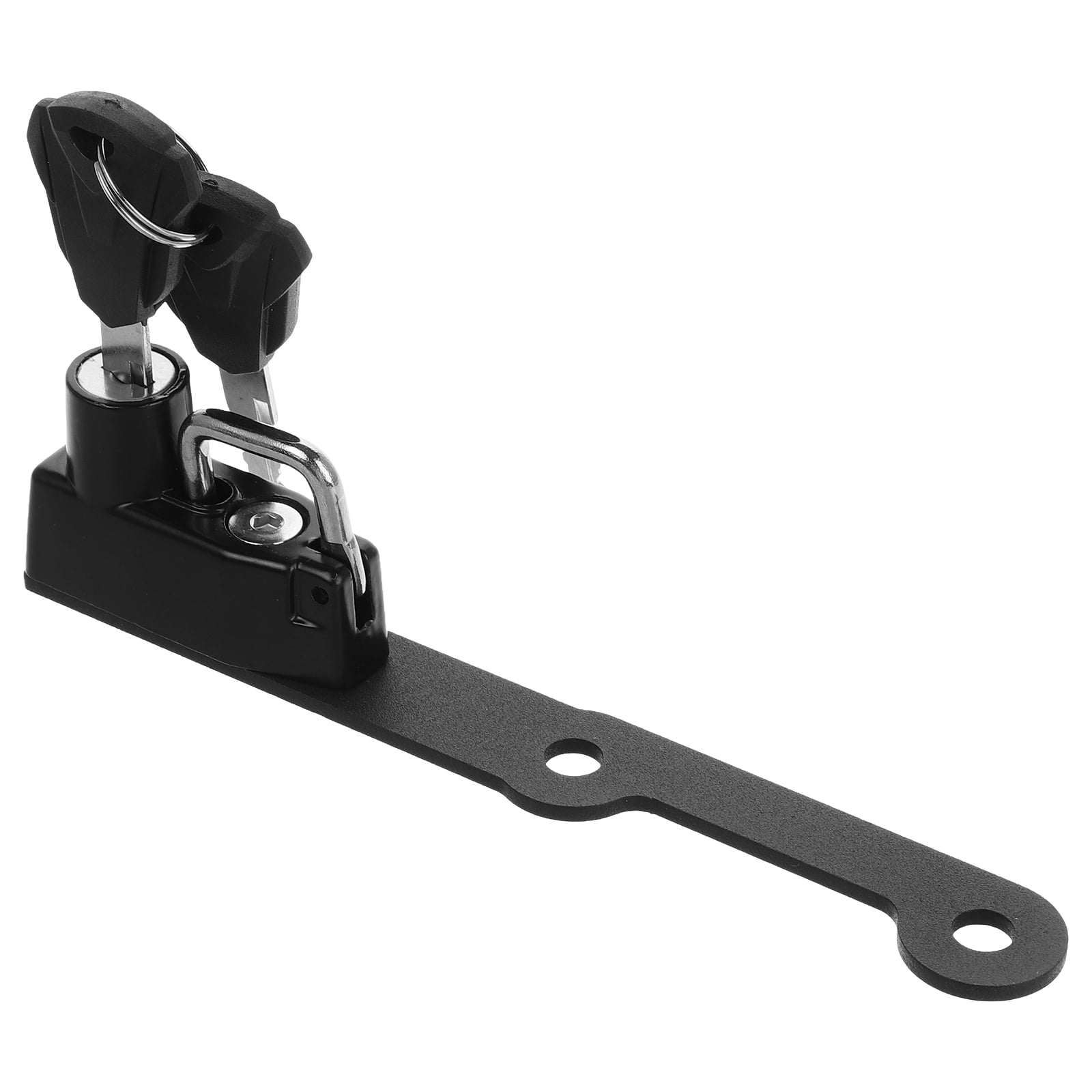 HOMEMAXS Helmet Lock Motorcycle Tank Protector Man Black