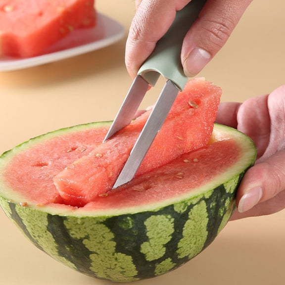 HOMEMAXS Hemoton 1 Set Watermelon Slicer Cutter Kit 3 in 1 Watermelon Cutter Tool Multi Use Fruit Slicer