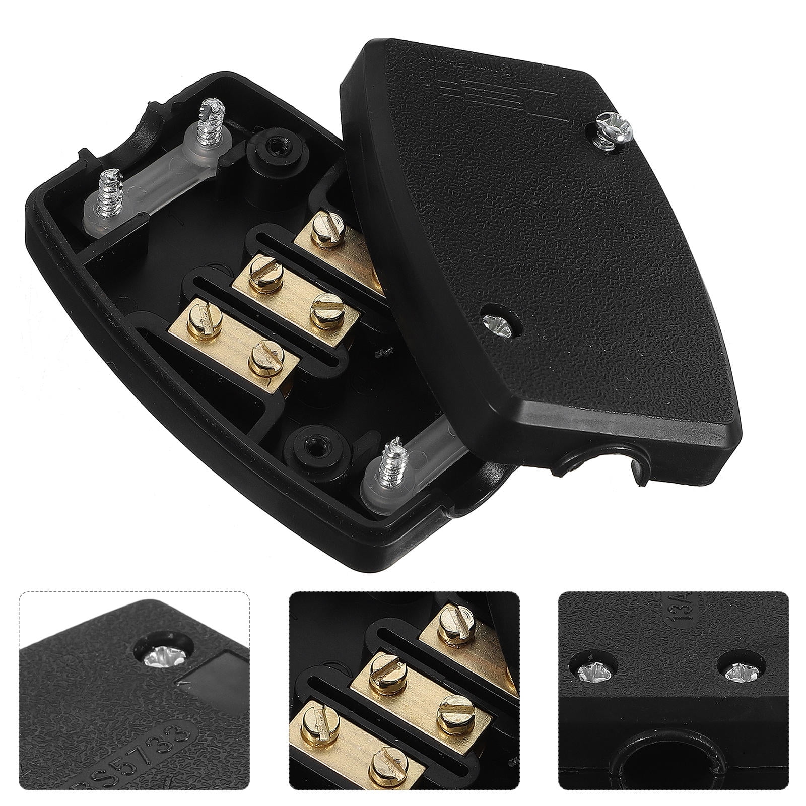 HOMEMAXS Hemoton 2pcs Outdoor Waterproof Junction Box for Electronic ...