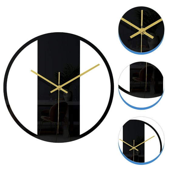 VERDANVERSE Wall Hanging Clock Acrylic Timekeeping Homeowners Home Use 1Pcs