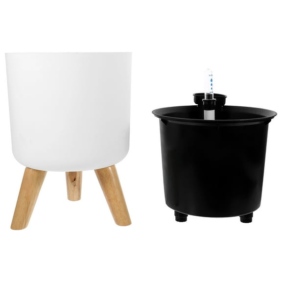 HOMEMAXS Home Garden Flower Pot Floor-standing Potted Reusable Planters Pots for Indoor Plants