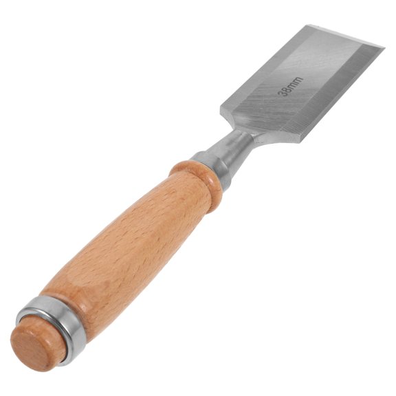 HOMEMAXS Multi-Function Household Engraving Chisel with Wood Handle, Flat Chisel for Craft and Woodworking Projects