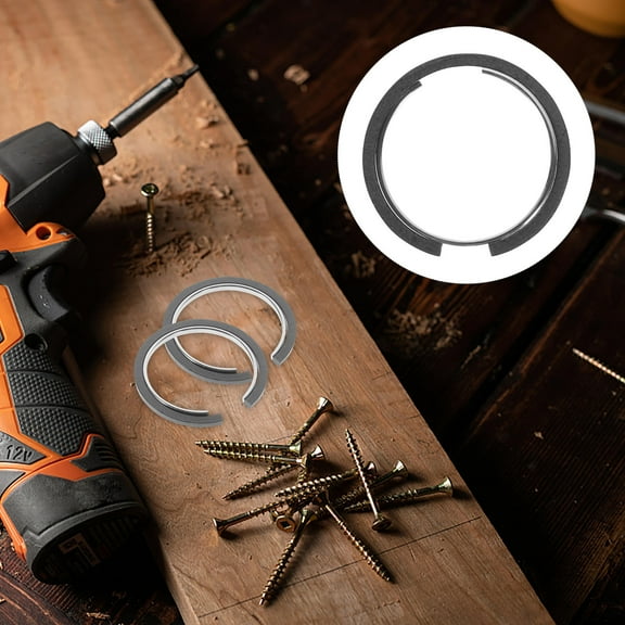 HOMEMAXS Impact Wrench Socket Retainer Rings Made of Steel for Wrench Use Black Sets