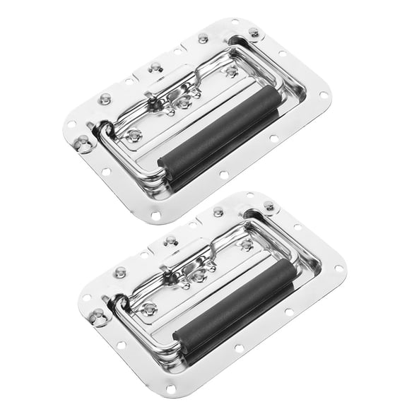 HOMEMAXS Indoor Replacement Plating Handle 16.00X10.50X2.00CM Silver