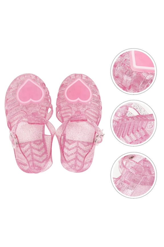 Indoor Slippers Women Sandals Wearable Slippers Bride Miss 9.5 Red