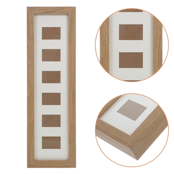 HOMEMAXS Insect Display Case Butterfly Frame Specimen 6 Grid Picture Frame Display Collection Box Insect Box For Plant And Animal Specimens Diy Shell Collection