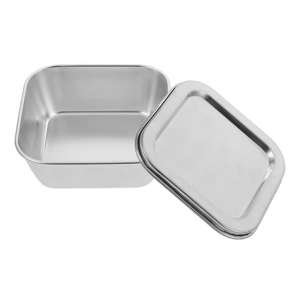 HOMEMAXS Insulated Stainless Steel Food Container with Lid for Refrigerator and Freezer Storage Portable Containers Leakproof Containers For Kitchen Use