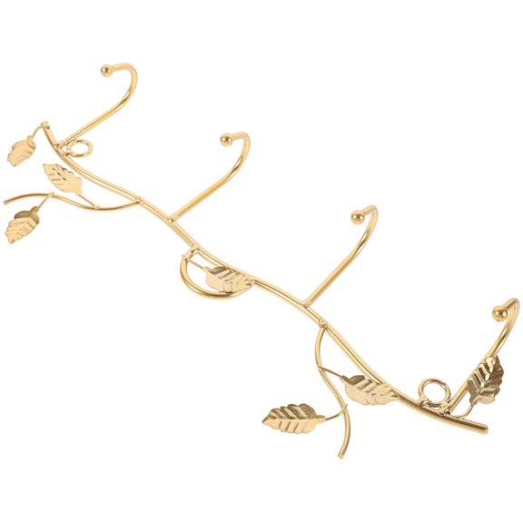 Minkissy heavy duty hanger Wall Hook Iron Golden Design Enthusiasts Entrance Area 1Set
