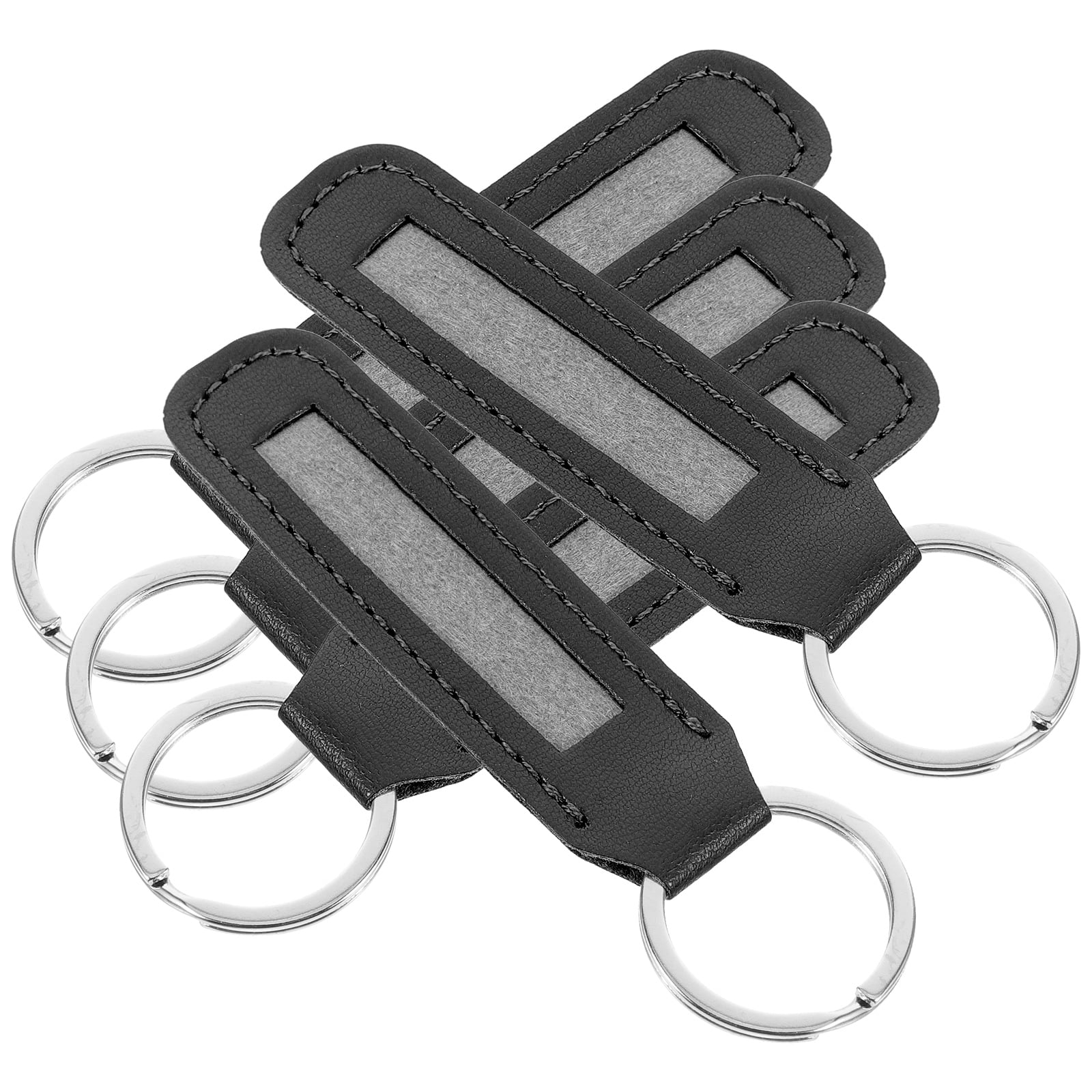 HOMEMAXS Key Tags Identifiers Chain Number Plate Phone with Ring ...