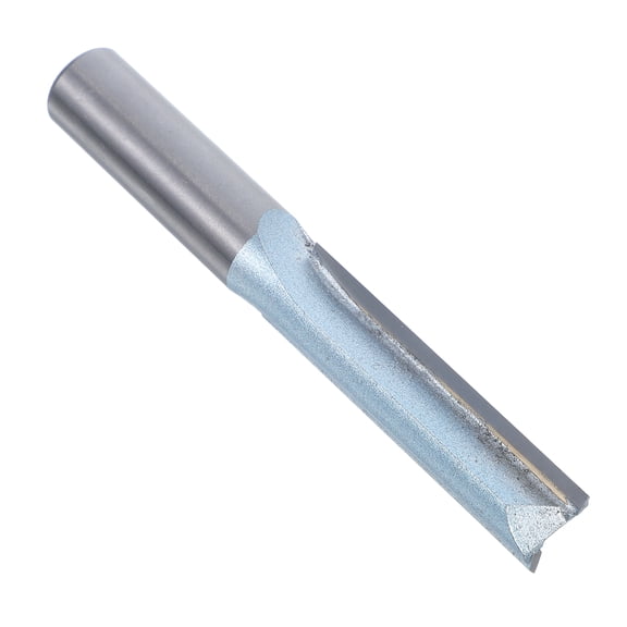HOMEMAXS  Router Bit for Plywood Woodworking Drill Bits Groove Flatten Masonry Silver