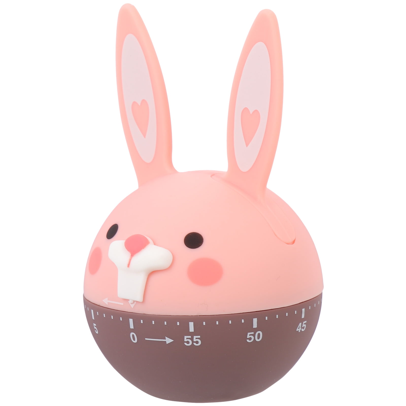 Kids Timer Visual Countdown Kitchen Manual Clock for Work Pink ...