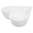 thumbnail image 1 of HOMEMAXS Kit Headlights Heart Shaped Storage Basket 26.00X26.00X7.00CM White, 1 of 1