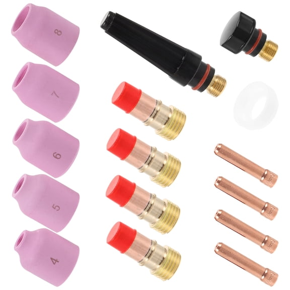 HOMEMAXS Kit Welder Nozzles Replacement Shield Cup for Welding Torch
