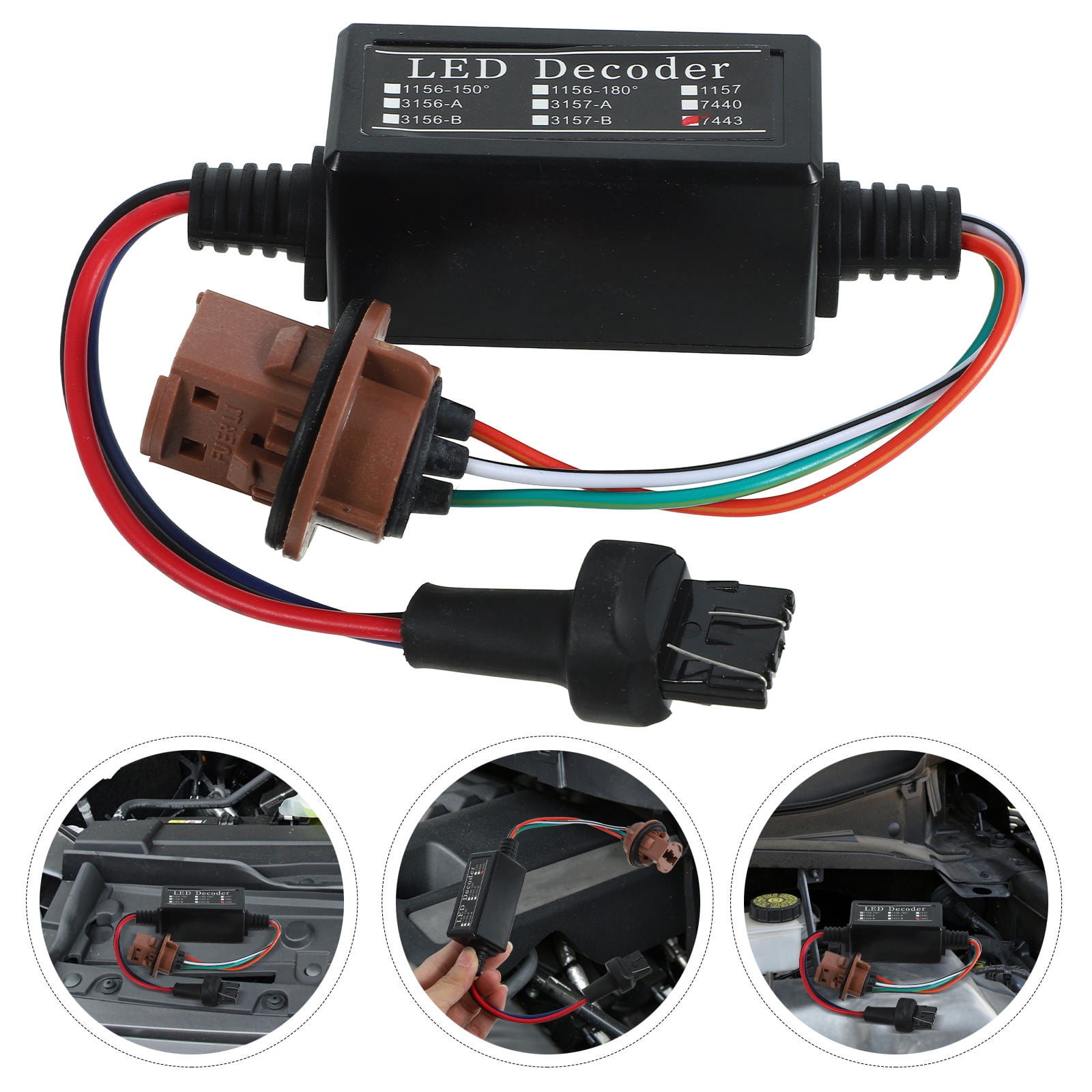 Car Signal Decoder HOMEMAXS LED Brake Light Replacement Anti-flicker Car Decoder 35.00X3 ...
