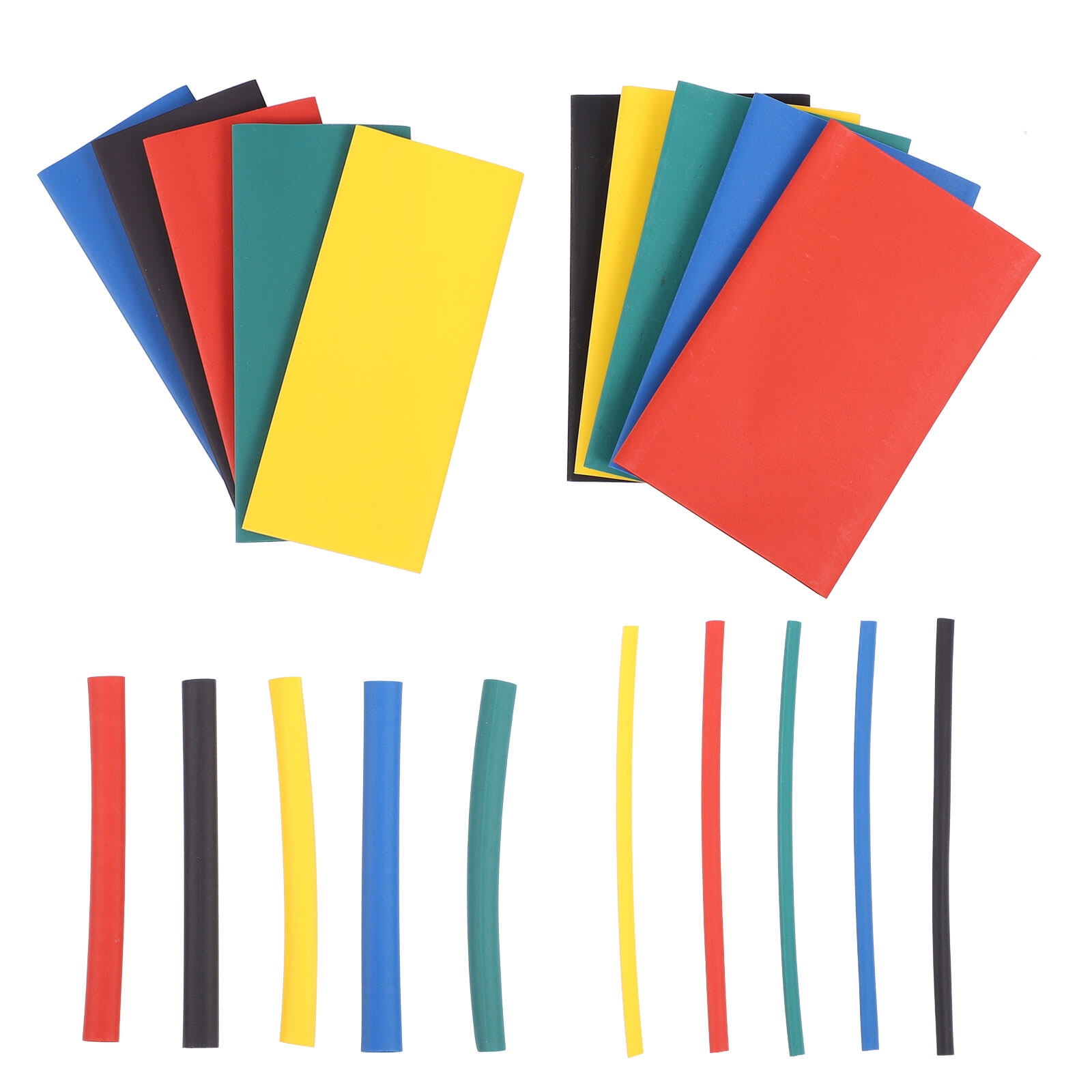 Othmro 120PCS Heat-Shrink Tubing Kit - 2:1 Ratio PE Plastic Electrical Insulation Sleeves