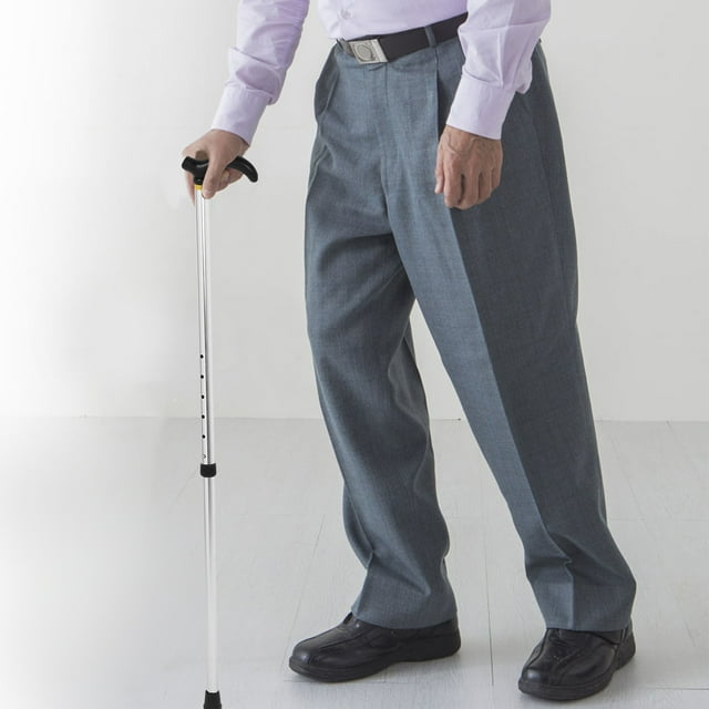 HOMEMAXS Ladies Extendable Crutches Walking Stick for Old People
