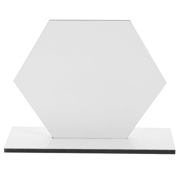 HOMEMAXS  Large Picture Frame Thermal Transfer Hexagonal Phase Plate Unique Photo