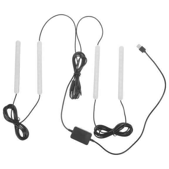 HOMEMAXS Led USB Car Strip Light Automotive Interior Light Car Internal Lighting Kit ( 2 Lines Design)