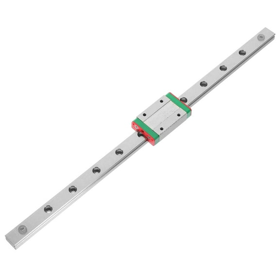 HOMEMAXS Linear Sliding Guide With Slider Linear Sliding Rail Bearing Rail Metal Bearing Block Compatible for Ender 3 Diy 3d Printer and Cnc Machine