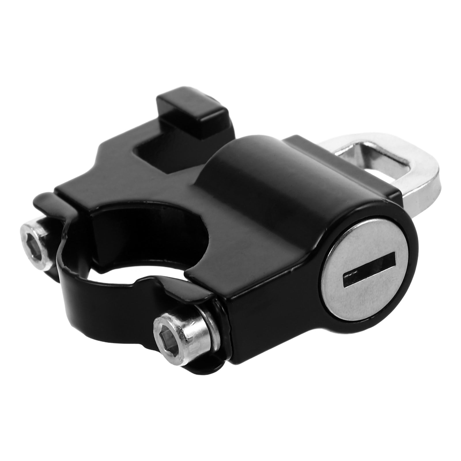 HOMEMAXS Locks for Motorcycles Car Helmet Lock 5.30X4.60X2.00CM Black