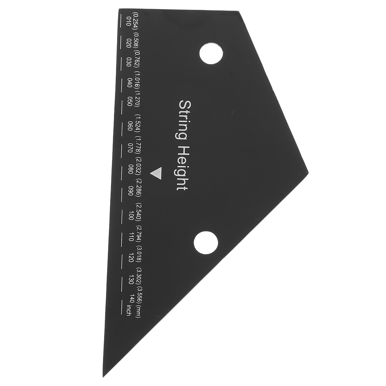 HOMEMAXS Luthier Guitar String Ruler 10.30X5.20X0.30CM Black - Walmart.com