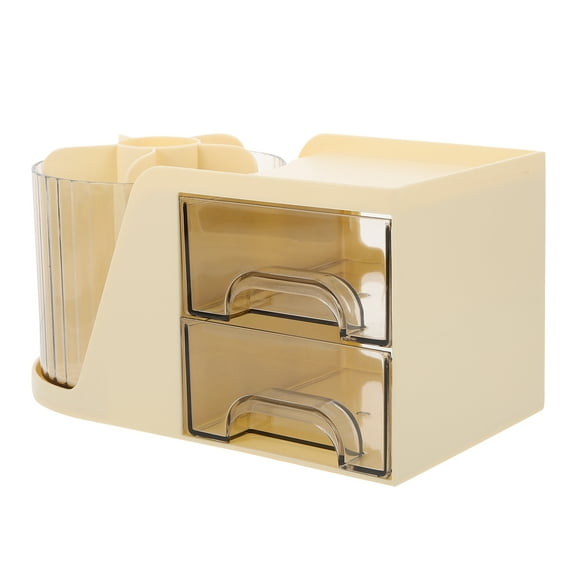 HOMEMAXS Makeup Cosmetic Storage Organizer Dressing Table Organizer Box For Countertop Counter