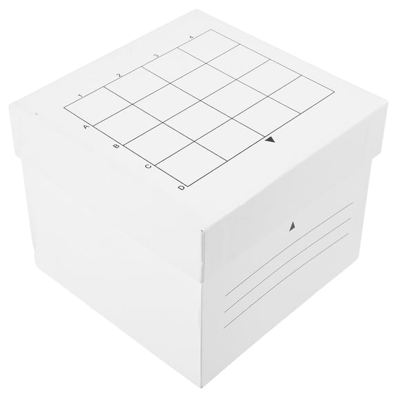 HOMEMAXS Masteelf 1 Set Test Tube Cryogenic Storage Box for Centrifugal Tubes with Multi Slots Freezer Container