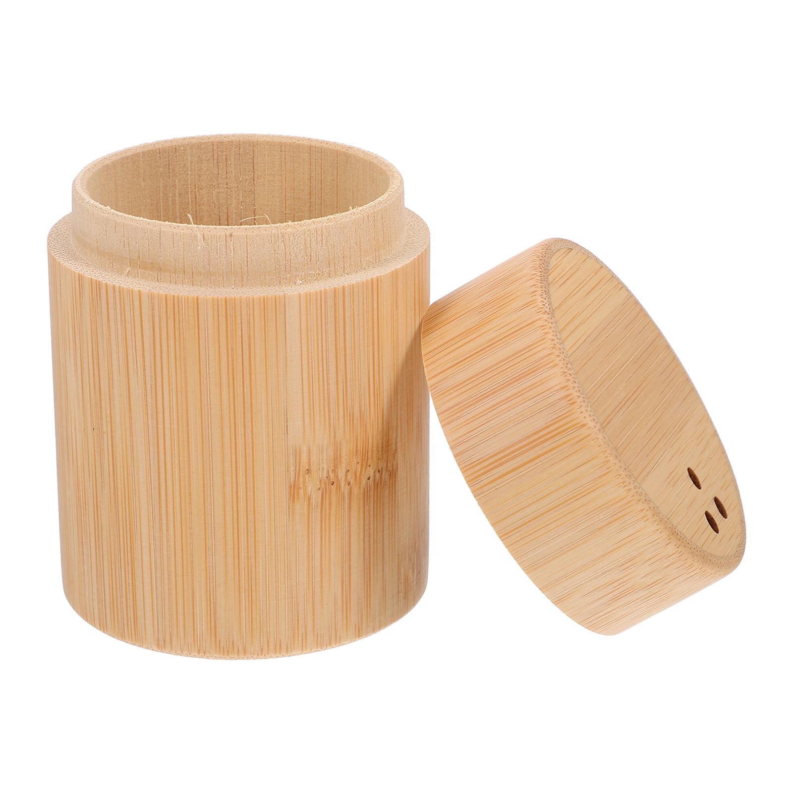 HOMEMAXS Masteelf 1 Set Toothpick Holder Bamboo Jar Column Dispenser ...