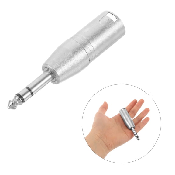 HOMEMAXS Metal Audio Mixer Adapter with Durable Construction and XLR Connector for Audio Adapting Use
