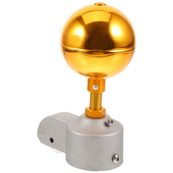 HOMEMAXS  Metal Flag Pole Pulley Truck Flagpole Cap Accessories Outdoor Topper