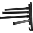 thumbnail image 1 of HOMEMAXS Metal Hand Towel Holder Bathroom Stand Mount Rack Black, 1 of 8