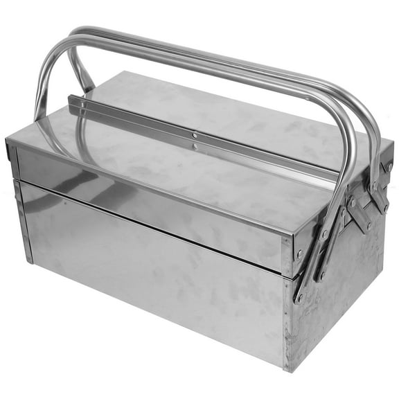 HOMEMAXS Metal Suitcase Portable Tools Storage Case Multi-purpose Carrying Box Gadget Tools Holder