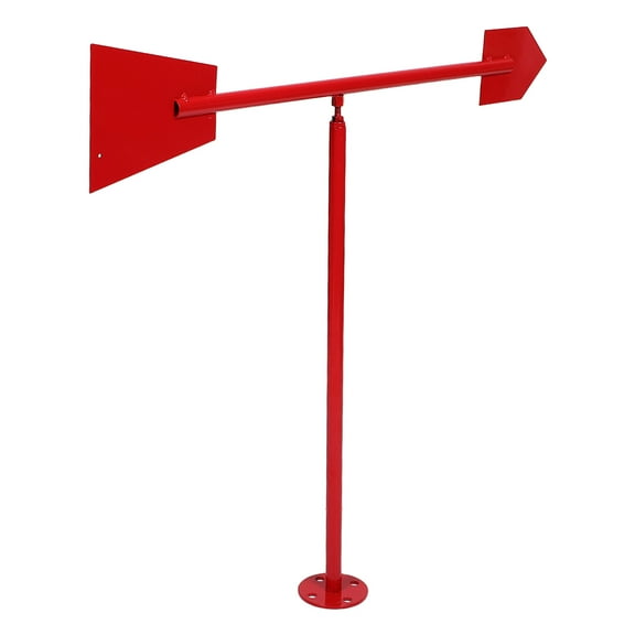 Metal Weathervanes Reflective Roof Top Wind Vane Weathervanes Wind Direction Indicator Roof Decoration Accessories For Garden Patio Roof Decoration