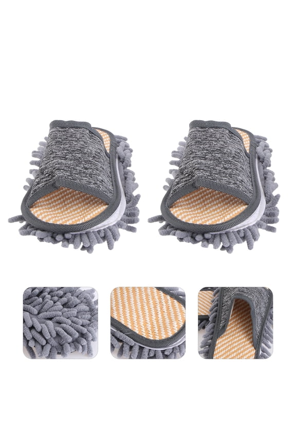 Microfiber Slippers Lightweight Cleaning Comfortable Floor Miss