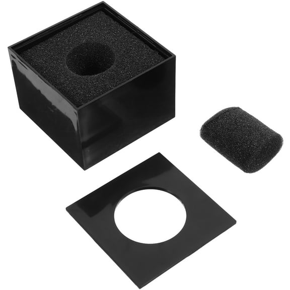 HOMEMAXS Microphone Rack Box End Table Mic Stand Single Slot Microphone Stand Mic Stand For Ktv