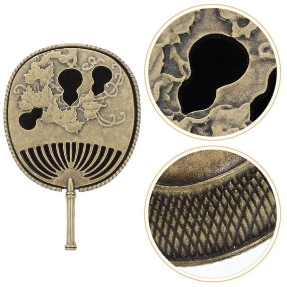 Mini Copper Incense Burner With Lid Aromatherapy Holder For Home Decor Meditation Yoga Office Vintage Incense Burner Holder