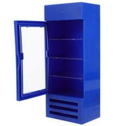 HOMEMAXS Mini Freezer Model Small Refrigerator for Room Refrigerators Fridges Blue