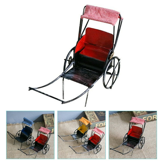 HOMEMAXS Mini Rickshaw Ornament Home Decoration Office Decoration