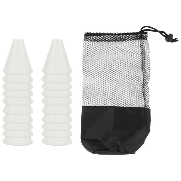 HOMEMAXS Mini Training Cone Traffic Road Cones Luminous Roller Skate