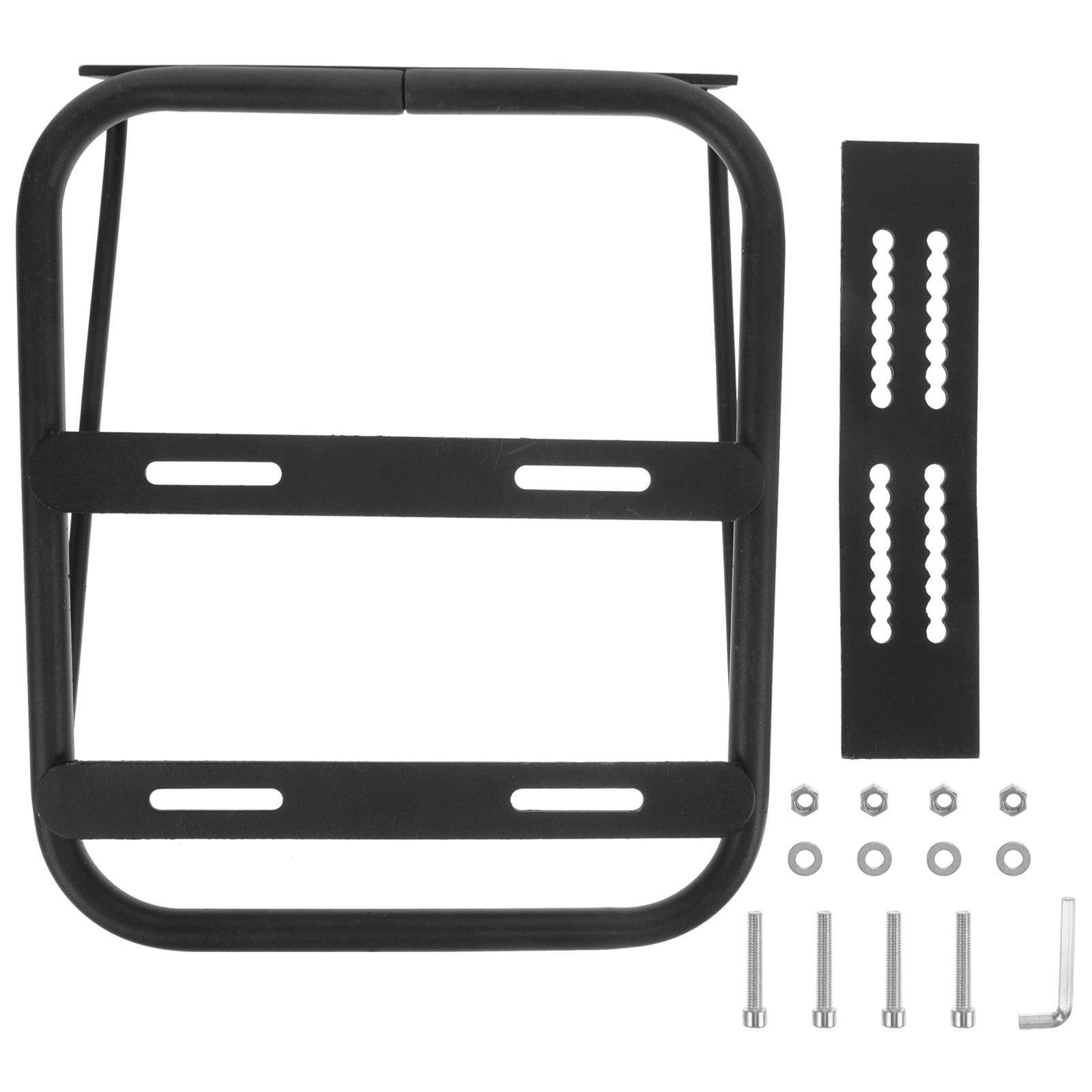 HOMEMAXS Modified Rear Rack Motorcycle Rear Shelf Metal Motorcycle Rear Luggage Rack Luggage Bracket