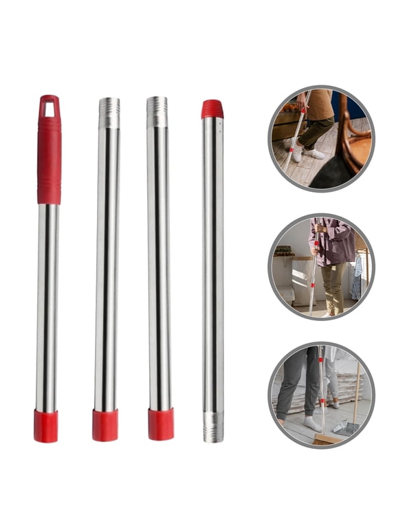 Mop Handle Replacement Stick for Floor Cleaning Telescoping Extension Small